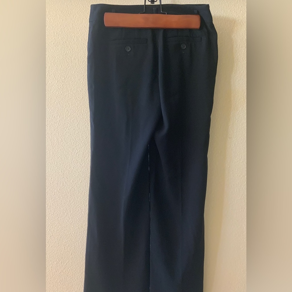 ANN TAYLOR KATE PETITE BLACK STRAIGHT LEG | Size 0P - Picture 5 of 6